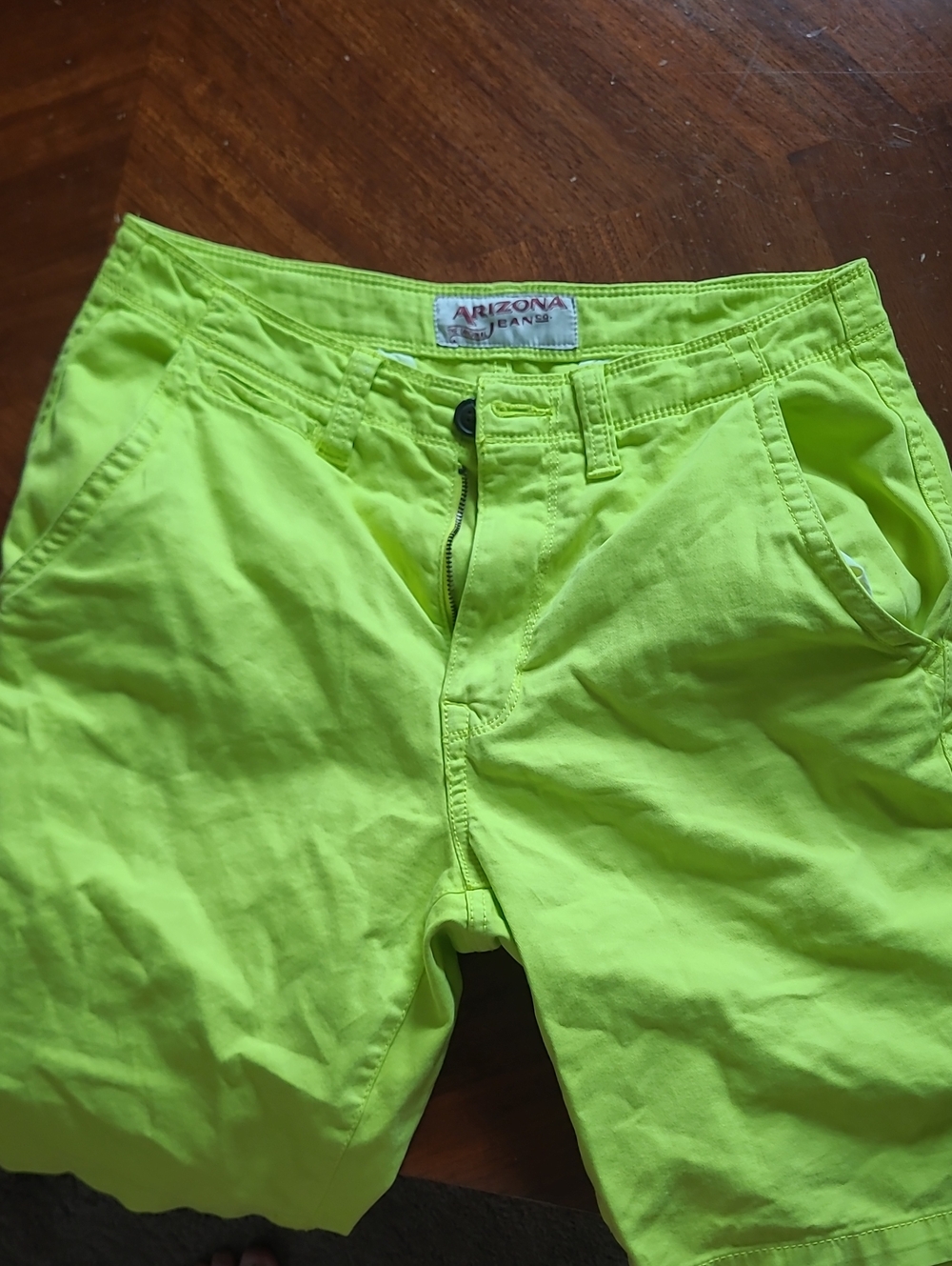 Men's Neon Yellow Swim Shorts